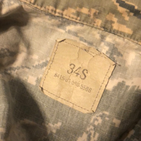 USA Airforce camouflage utility jacket - Picture 4 of 5